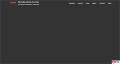 Desktop Screenshot of flaikidocenter.com